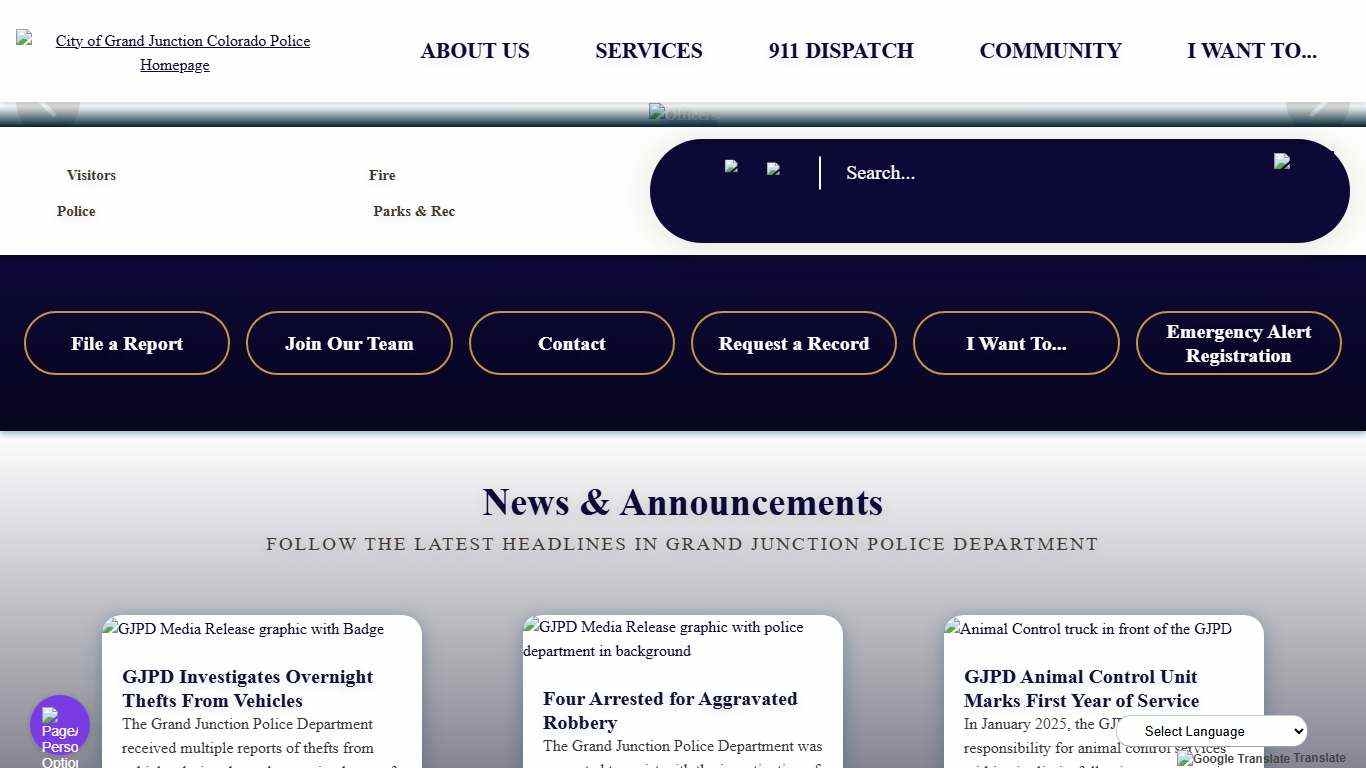 Police Department | Grand Junction, CO